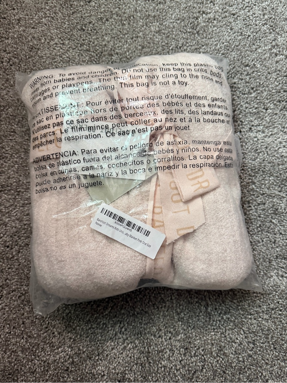 Barefoot Dreams Lite Ribbed Baby Blanket